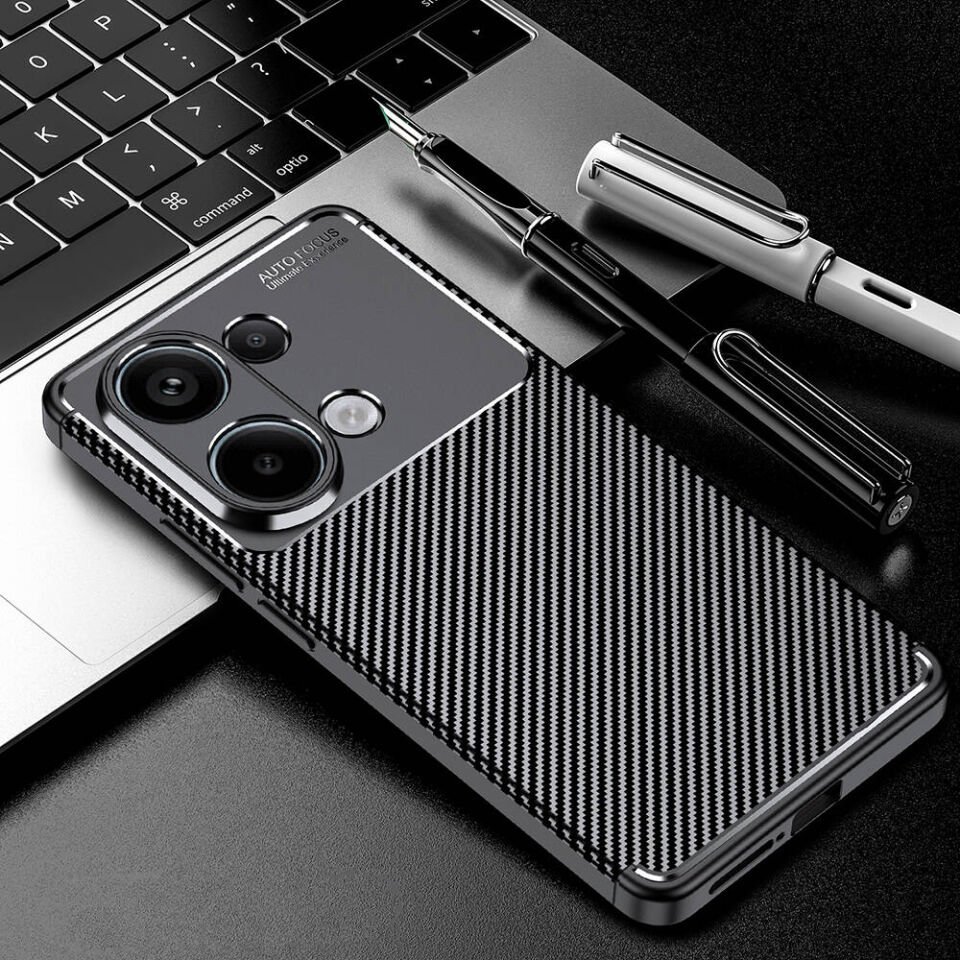 Xiaomi Redmi Note 13 4G Kılıf HEPTEKİLETİŞİM Negro Silikon Kapak