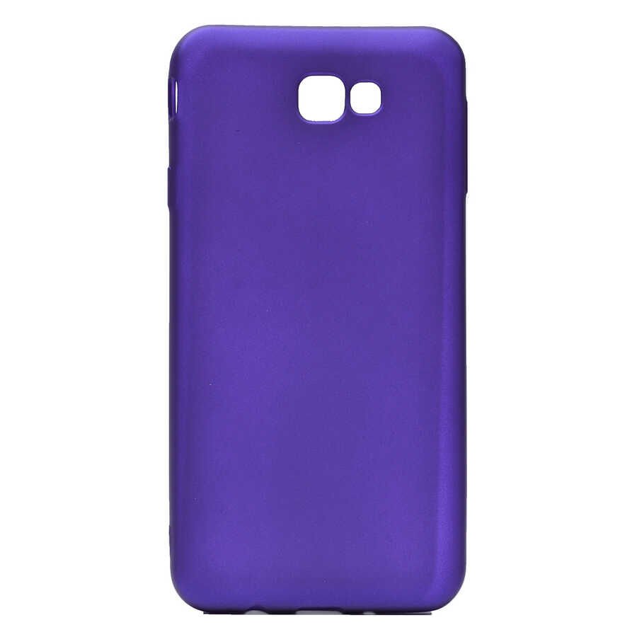 Samsung Galaxy A7 2017 Kılıf Yumuşak Dokulu Soft Esnek İnce Mat Renkli Silikon Kapak (PREMİER) Pembe
