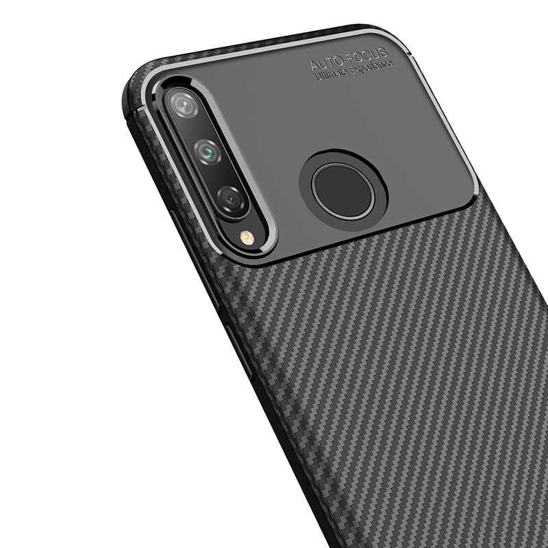 Huawei P40 Lite E Kılıf HEPTEKİLETİŞİM Negro Silikon Kapak