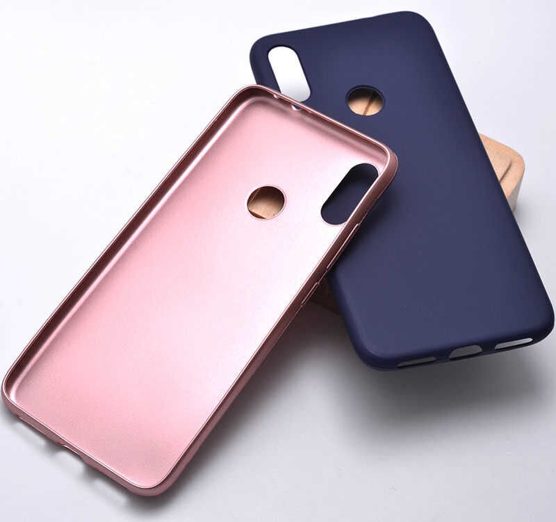 Xiaomi Redmi Note 7 Kılıf Yumuşak Dokulu Soft Esnek İnce Mat Renkli Silikon Kapak (PREMİER) Siyah