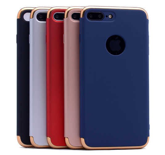 Apple iPhone 7 Plus Kılıf HEPTEKİLETİŞİM 3 Parçalı Rubber Kapak