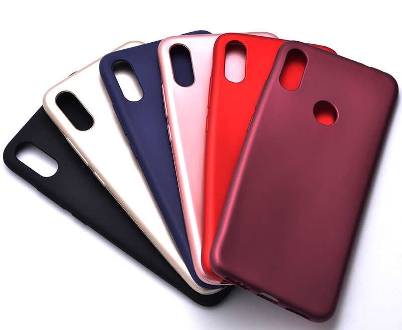 Xiaomi Redmi Note 7 Kılıf Yumuşak Dokulu Soft Esnek İnce Mat Renkli Silikon Kapak (PREMİER) Lacivert