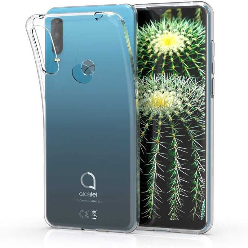 Alcatel 1S 2020 Kılıf HEPTEKİLETİŞİM Süper Silikon Kapak