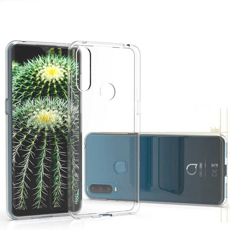 Alcatel 1S 2020 Kılıf HEPTEKİLETİŞİM Süper Silikon Kapak