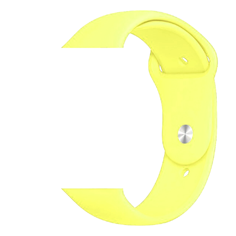 Apple Watch 2/3/4/5/6/7/8/se/ultra/nike 42mm 44mm 45mm 49mm Silikon Kordon (Klasik) NO53