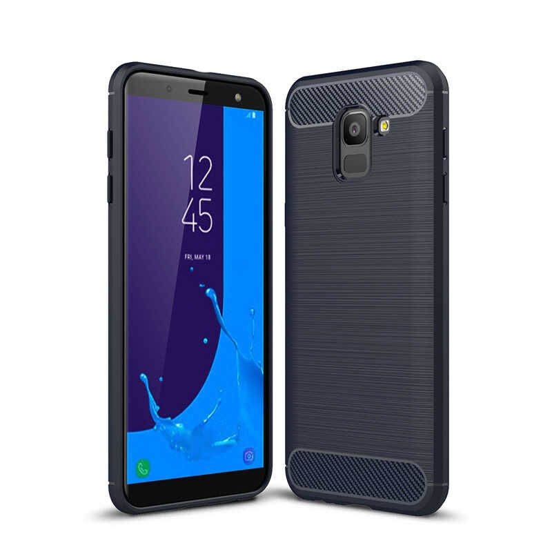 Samsung Galaxy J6 Kılıf Ultra Korunaklı Silikon Kapak (ROOM) Siyah