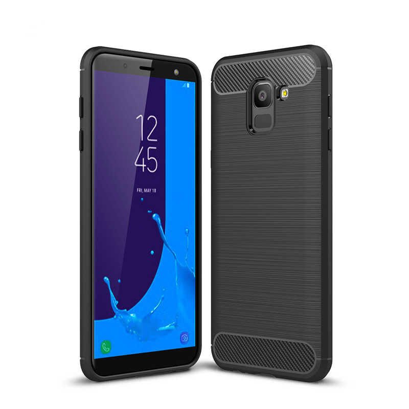 Samsung Galaxy J6 Kılıf Ultra Korunaklı Silikon Kapak (ROOM) Siyah