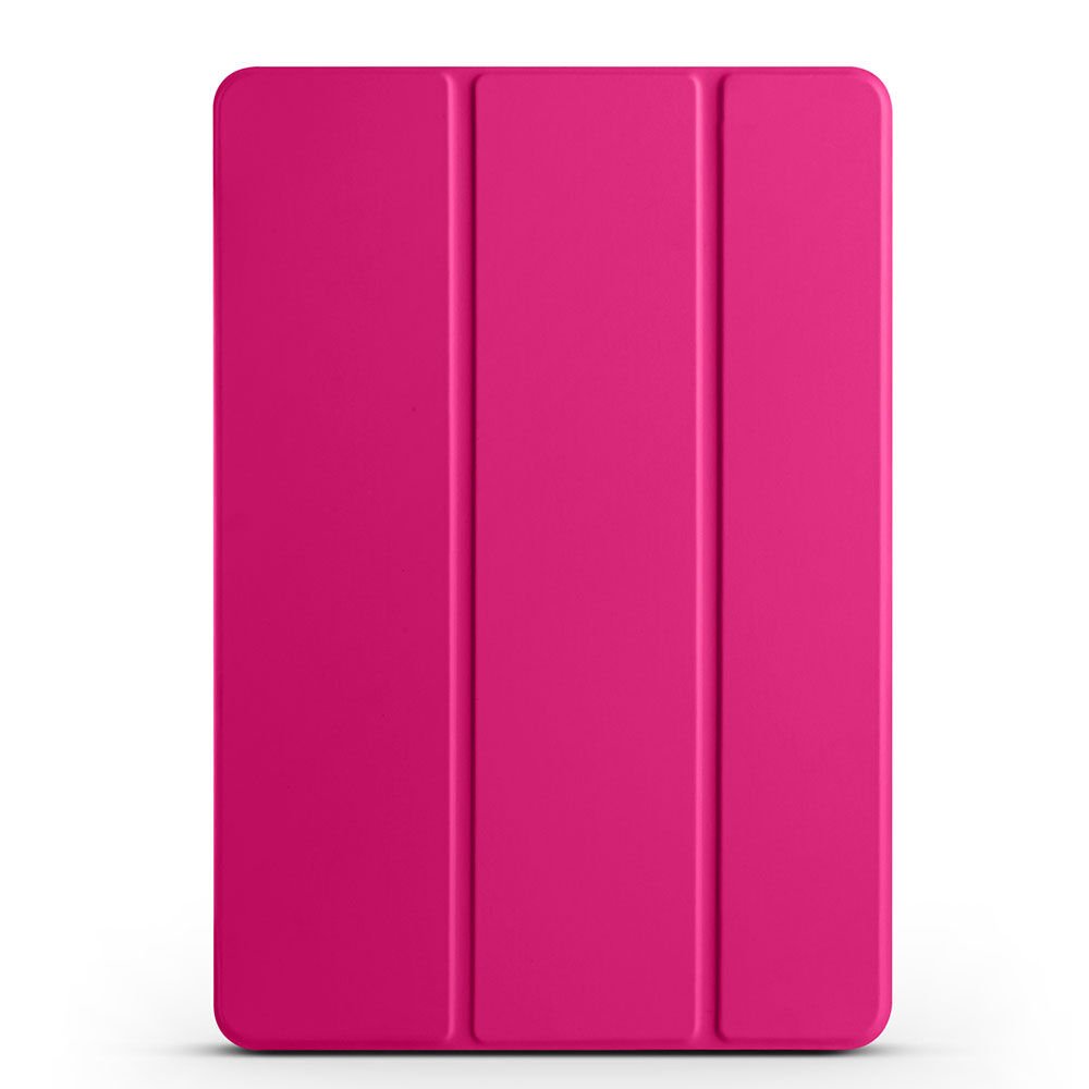 Huawei MatePad 11.5' 2023 Kılıf Arkası Silikon Pu Deri 360 Korumalı Tasarım (SC.) Pembe
