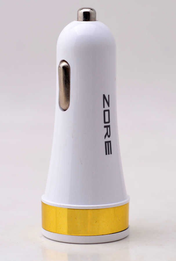 3 Usb li 2 in 1 Micro Araç Şarj Seti 3000 Mah Beyaz