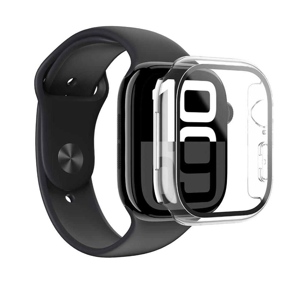 Apple Watch 10 42mm Amazingthing Radix Minimal FullGuard Sert PC Kasa ve Ekran Koruyucu