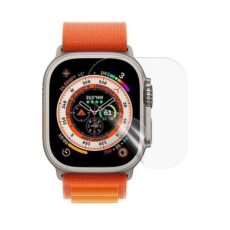 Apple Watch Ultra 49mm HEPTEKİLETİŞİM Narr Tpu Body Ekran Koruyucu