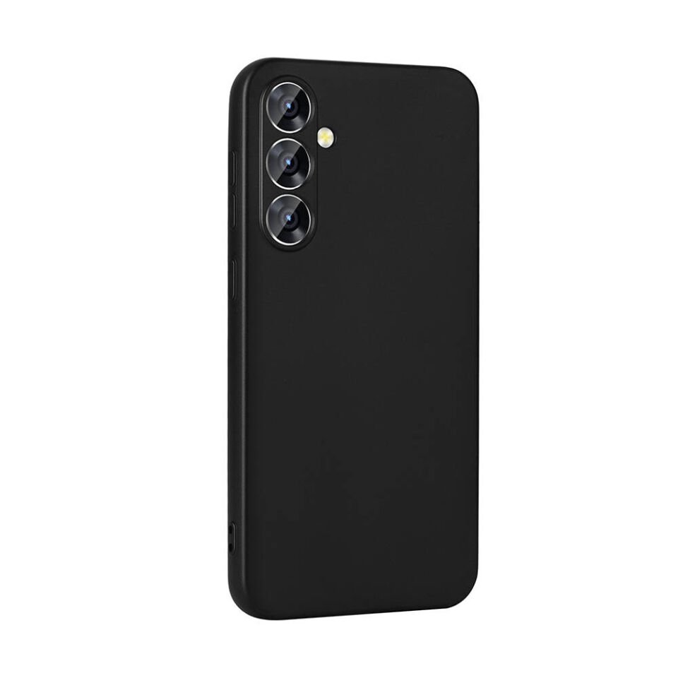 Samsung Galaxy A55 Kılıf Yumuşak Dokulu Soft İnce Mat Silikon Kapak (PREMİER) Gold