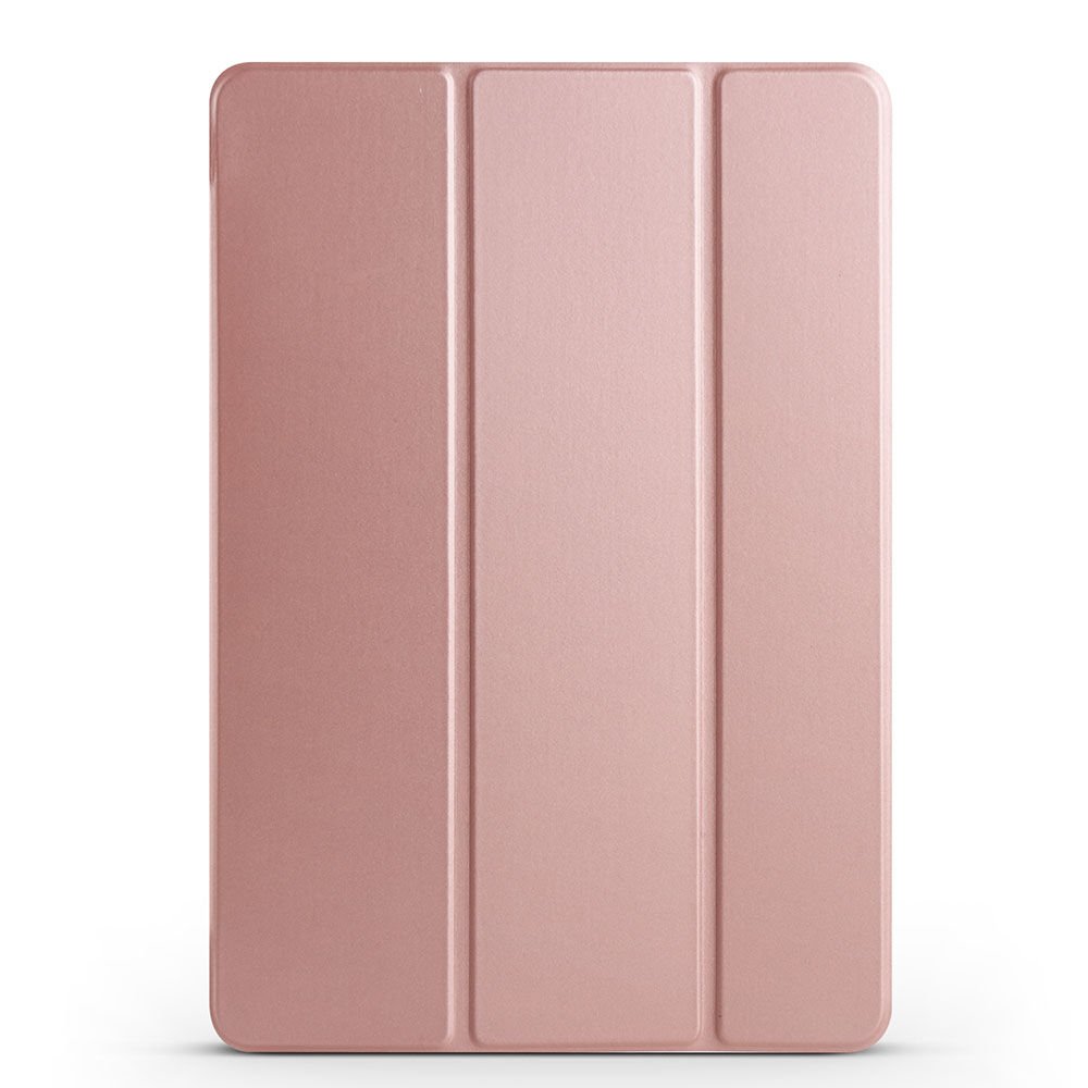 Huawei MatePad 11.5' 2023 Kılıf Arkası Silikon Pu Deri 360 Korumalı Tasarım (SC.) Rose Gold