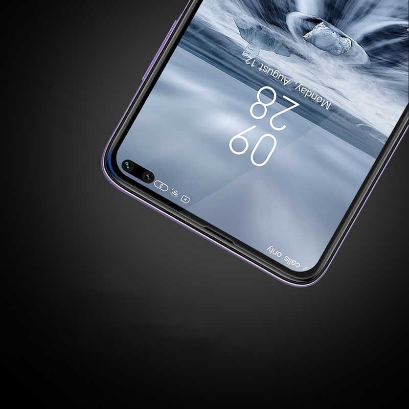 Xiaomi Poco X2 HEPTEKİLETİŞİM Kenarları Kırılmaya Dayanıklı Cam Ekran Koruyucu