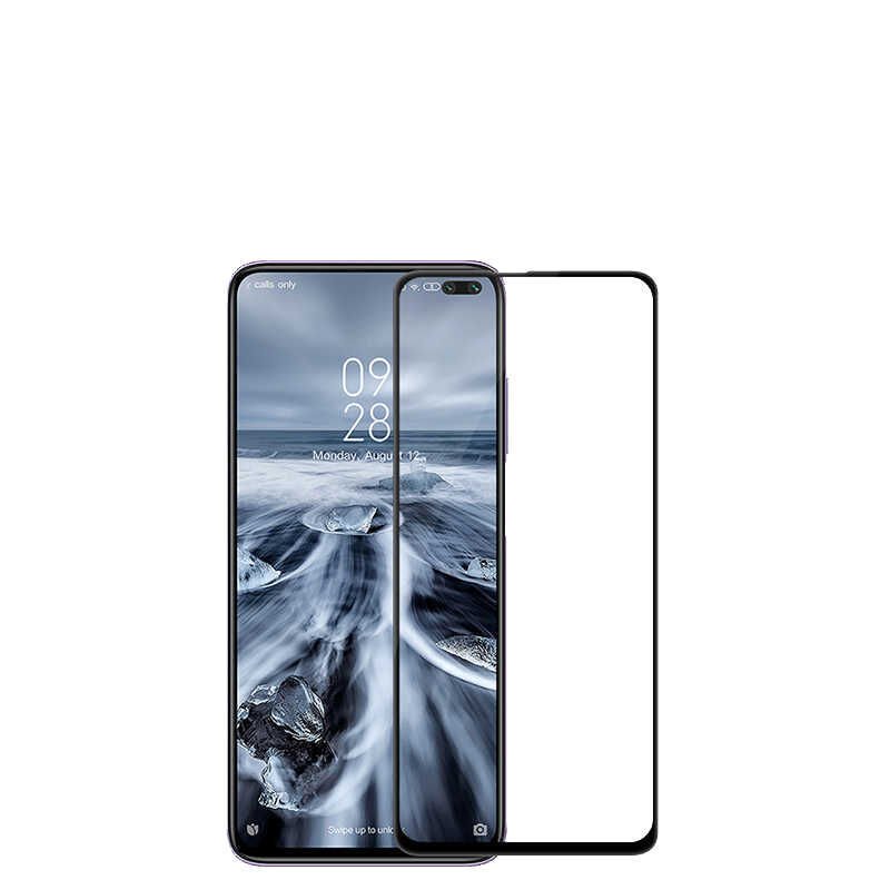 Xiaomi Poco X2 HEPTEKİLETİŞİM Kenarları Kırılmaya Dayanıklı Cam Ekran Koruyucu