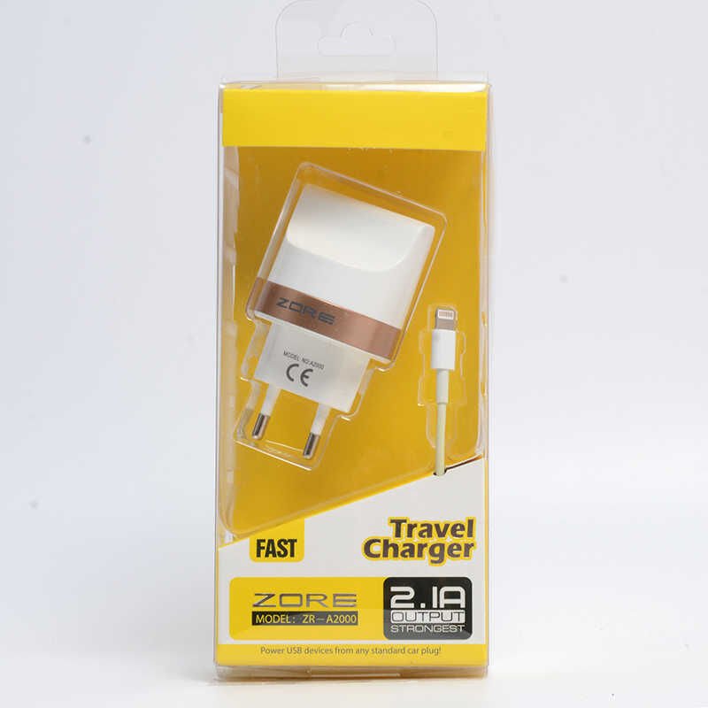 Tiger 2000 Mah 2 in 1 Lightning Ev Şarj Seti Beyaz