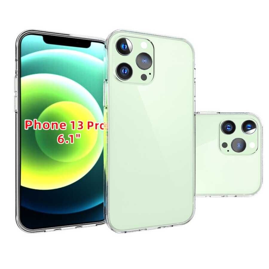 Apple iPhone 13 Pro Kılıf HEPTEKİLETİŞİM Süper Silikon Kapak
