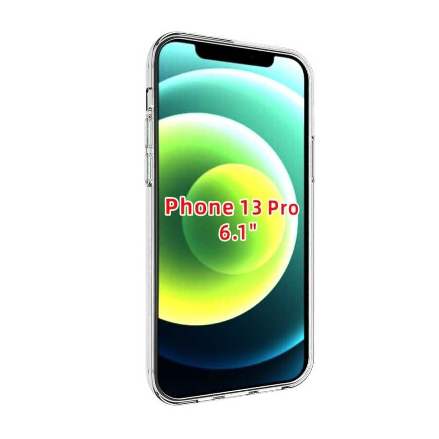 Apple iPhone 13 Pro Kılıf HEPTEKİLETİŞİM Süper Silikon Kapak