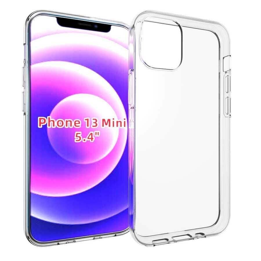 Apple iPhone 13 Mini Kılıf HEPTEKİLETİŞİM Süper Silikon Kapak