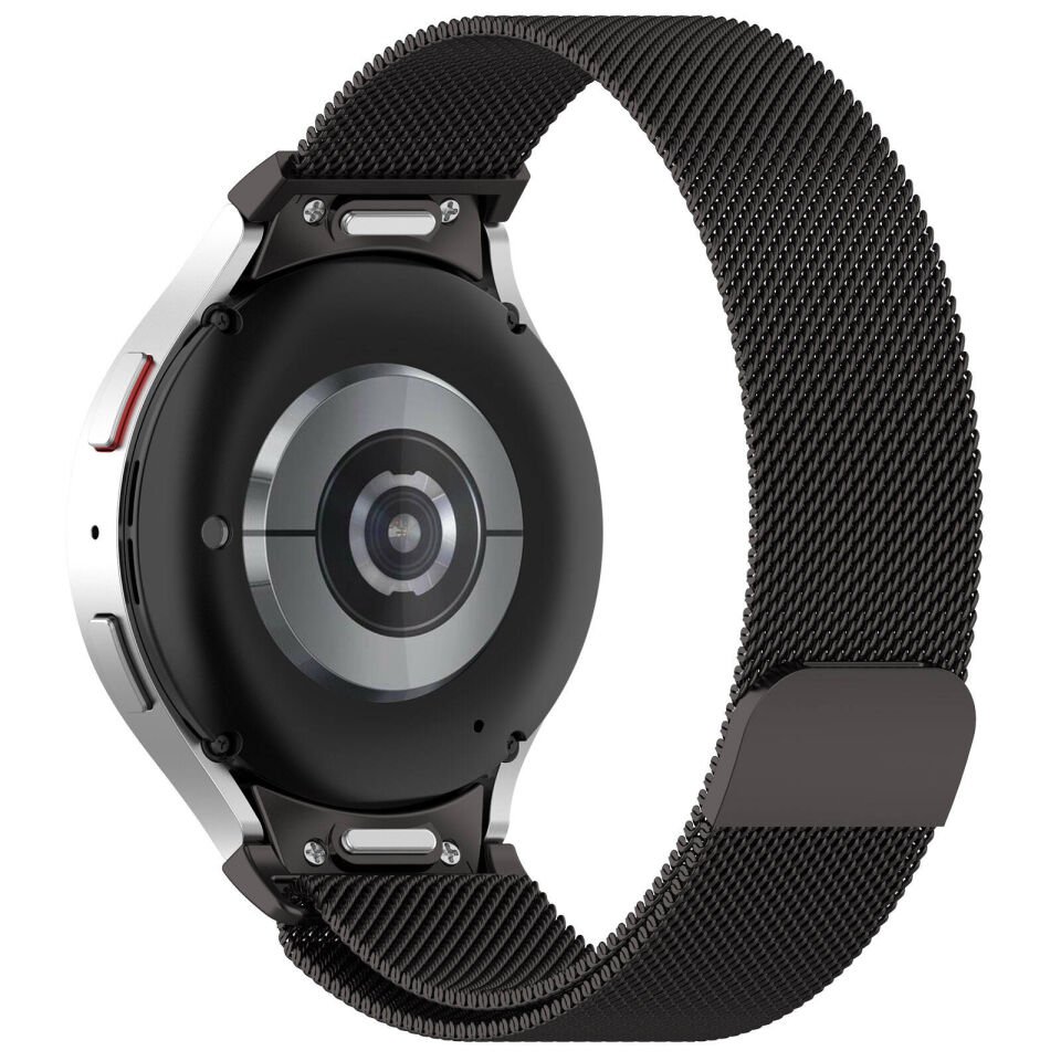 Samsung Galaxy Watch 6 40mm 2 Metal Kordon Paslanmaz Çelik (KRD-01) Rose Gold