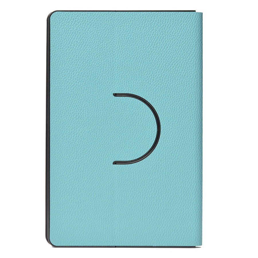 10 İnç Dönebilen Standlı Tablet Kılıf Pu Deri (10 İNÇ TÜM TABLET KILIFLARINA UYUMLU)-UNİVERSAL Pembe