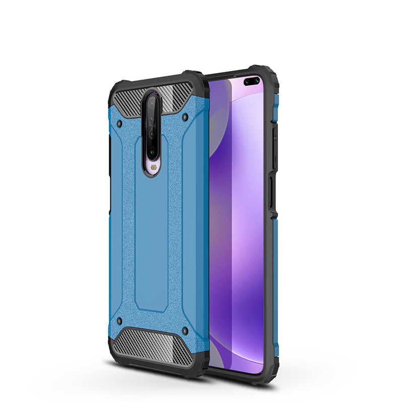 Xiaomi Poco X2 Kılıf HEPTEKİLETİŞİM Crash Silikon Kapak