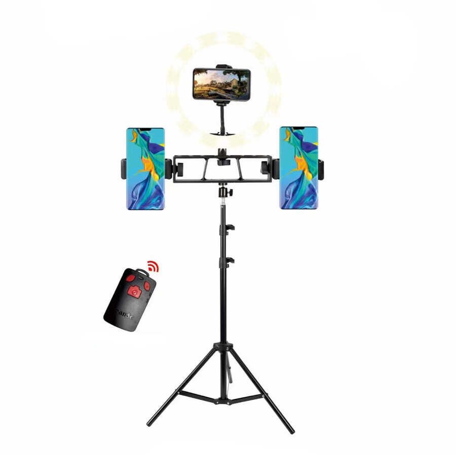 HEPTEKİLETİŞİM DC-36 Işıklı Tripod Telefon Tutucu Ring Light