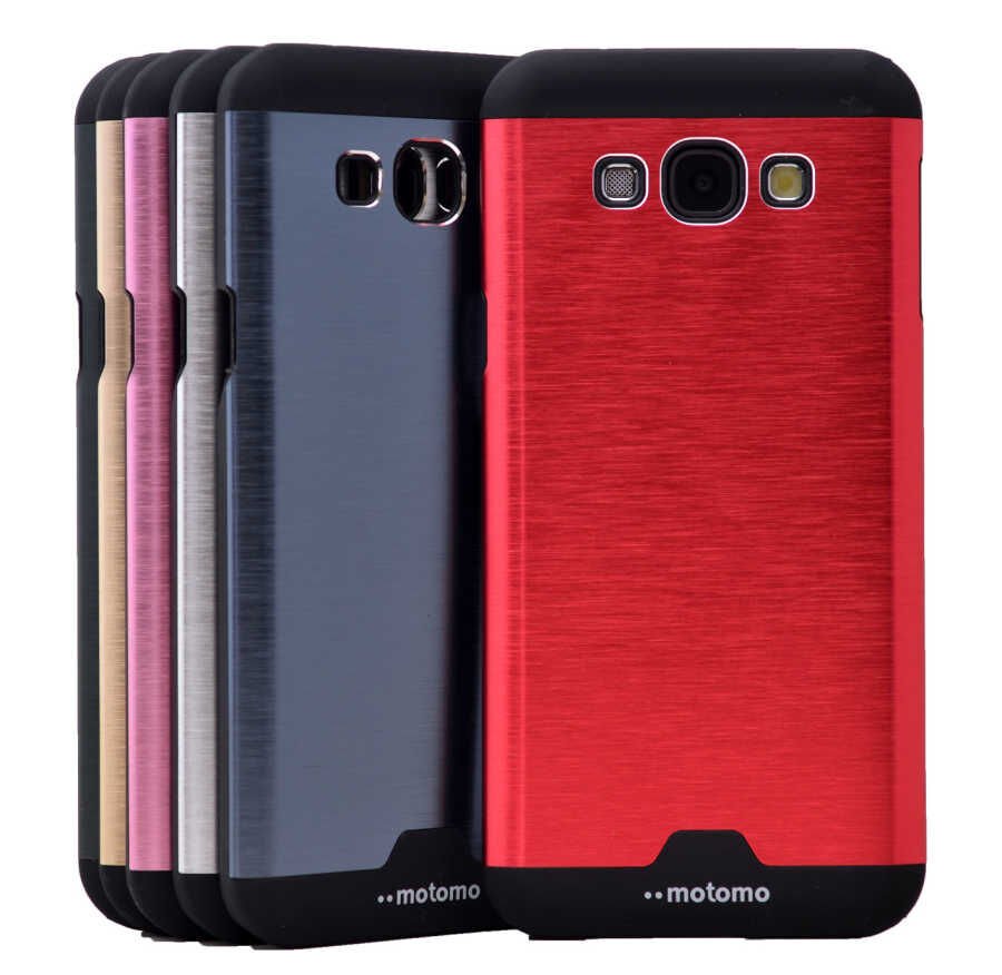 Galaxy J7 2016 Kılıf Zore Metal Motomo Kapak