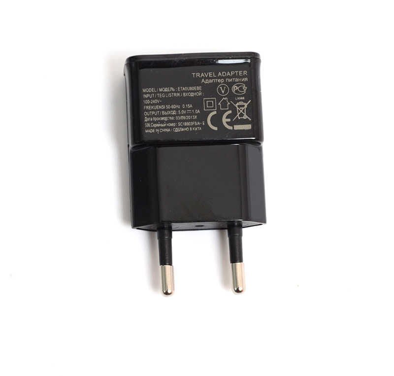 1000 Mah Ev Şarj Başlığı Siyah