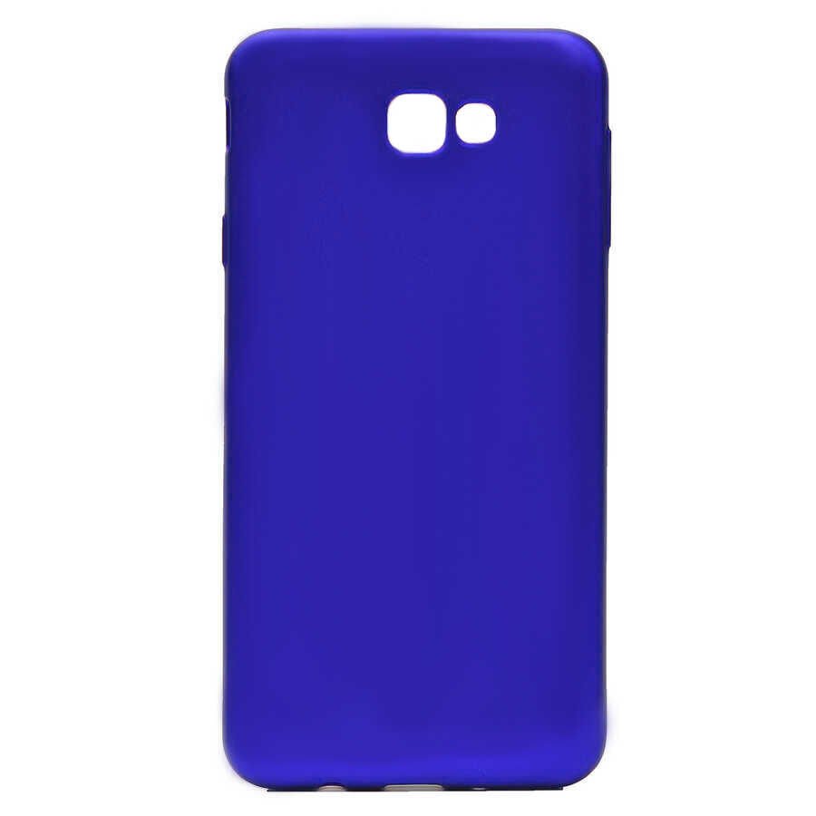 Samsung Galaxy J5 Prime Kılıf Yumuşak Dokulu Soft Esnek İnce Mat Renkli Silikon Kapak (PREMİER) Rose Gold