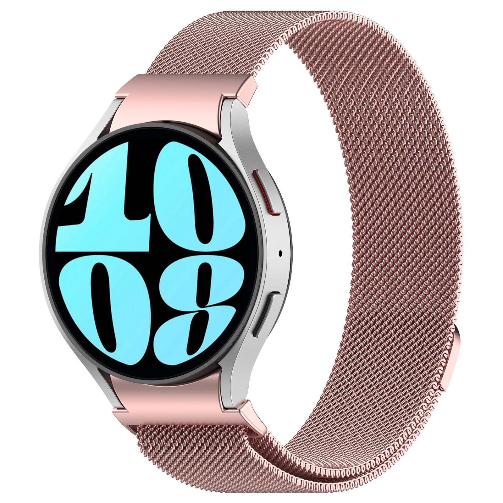 Samsung Galaxy Watch 6 Classic 47mm 2 Metal Kordon Paslanmaz Çelik (KRD-01) Siyah