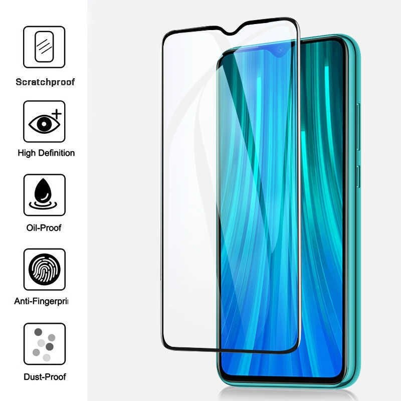 Realme C11 HEPTEKİLETİŞİM Kenarları Kırılmaya Dayanıklı Cam Ekran Koruyucu