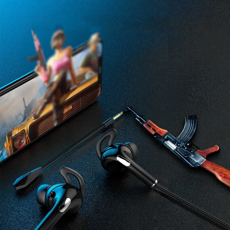 Gürültü Önleyici Çift Mikrofon Tasarımlı Kulaklık HD ve 3D Surround Ses Kalitesi (AK-P9 3.5mm) Siyah