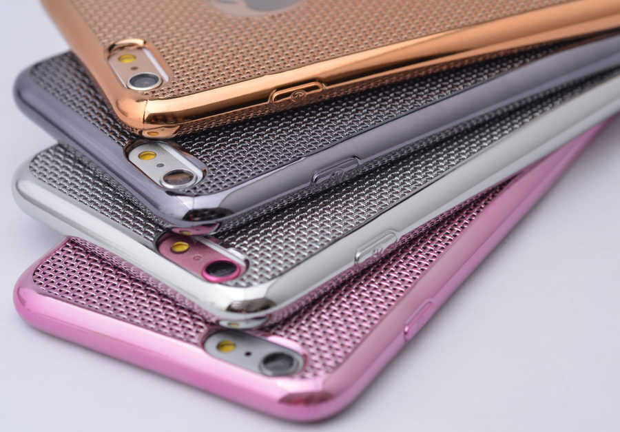 Apple iPhone 6 Plus Kılıf HEPTEKİLETİŞİM Hasırlı Silikon