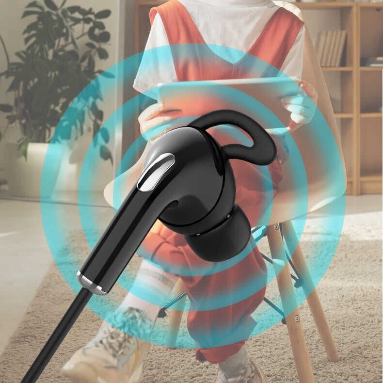 Gürültü Önleyici Çift Mikrofon Tasarımlı Kulaklık HD ve 3D Surround Ses Kalitesi (AK-P9 3.5mm) Kırmızı
