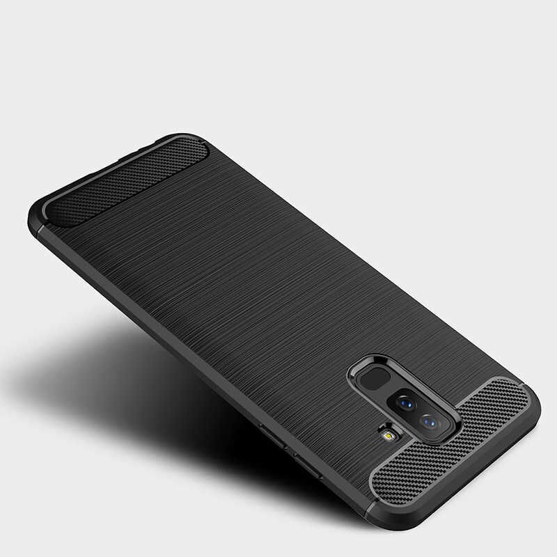 Samsung Galaxy J8 Kılıf Ultra Korunaklı Silikon Kapak (ROOM) Gri