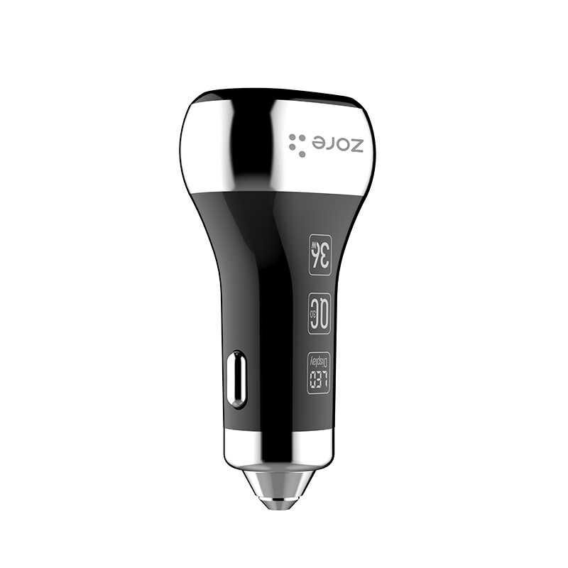 ZR-C2 Micro 2 in 1 Araç Şarj Seti Siyah