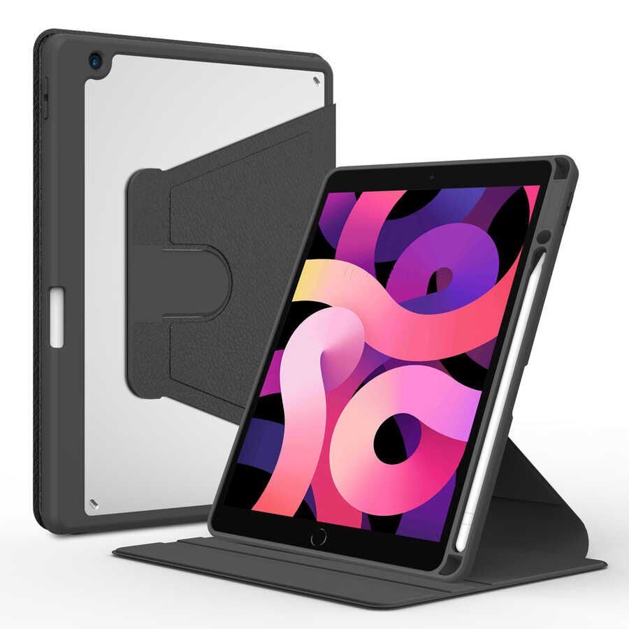 Apple iPad 10.2 (8.Nesil) Kılıf HEPTEKİLETİŞİM Nayn Dönebilen Standlı Kılıf