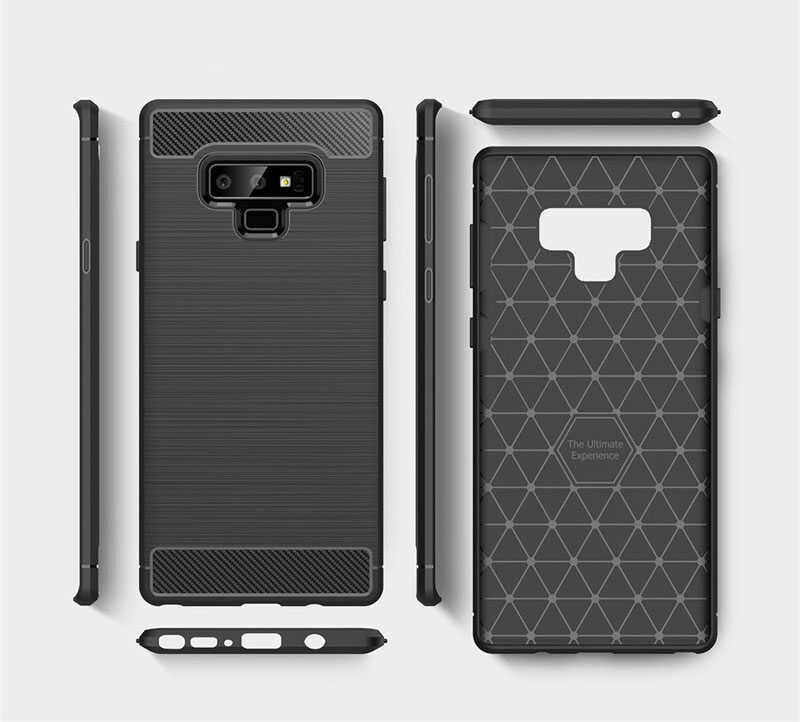 Samsung Galaxy Note 9 Kılıf Ultra Korunaklı Silikon Kapak (ROOM) Siyah