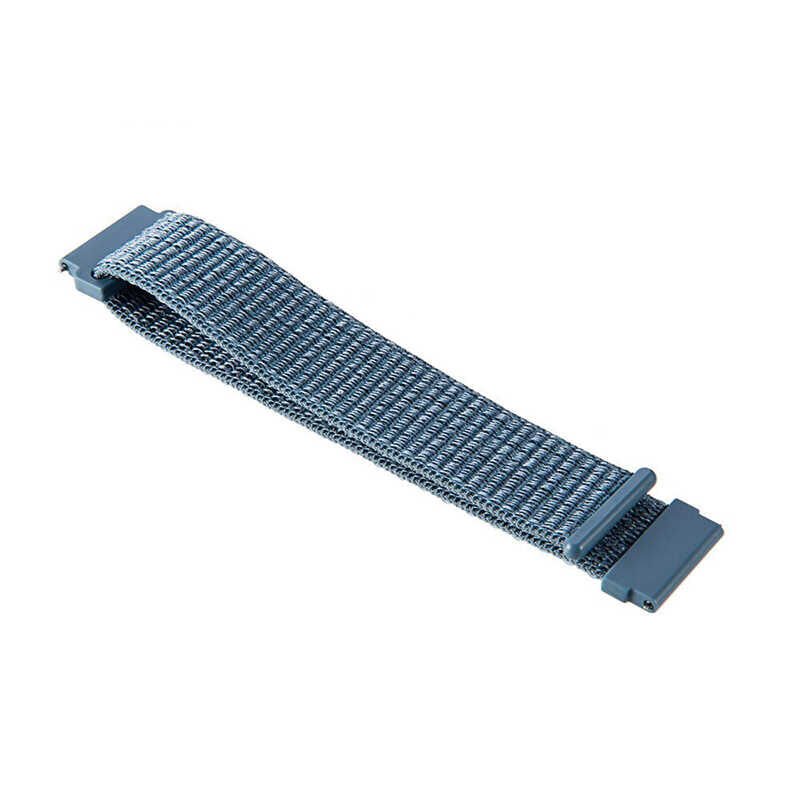 Samsung Galaxy Watch 4 / 5 / 5 Pro 40 42 44 46mm Hasır Kordon Kaliteli Tasarım (KRD-03) NO47