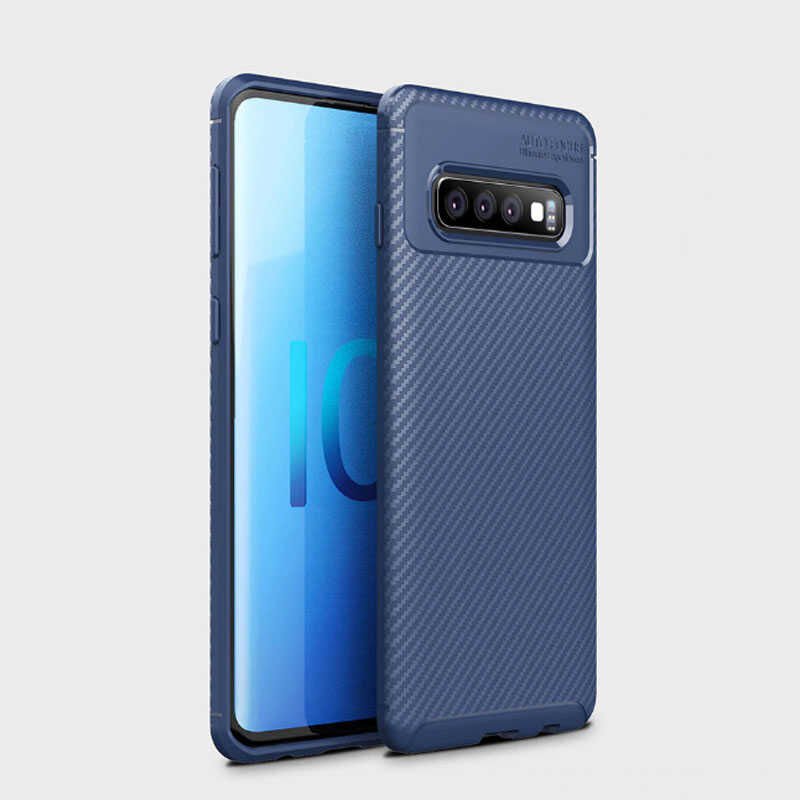 Samsung Galaxy S10 Plus Kılıf HEPTEKİLETİŞİM Negro Silikon Kapak