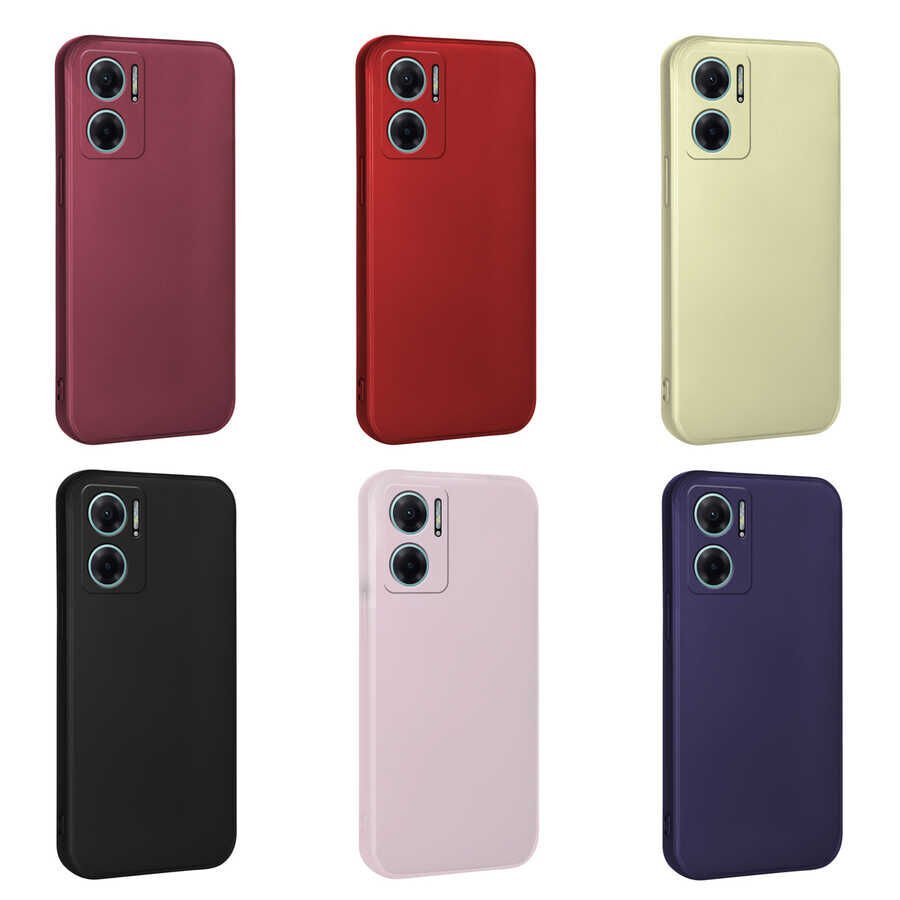 Xiaomi Redmi Note 11E Kılıf HEPTEKİLETİŞİM Premier Silikon Kapak