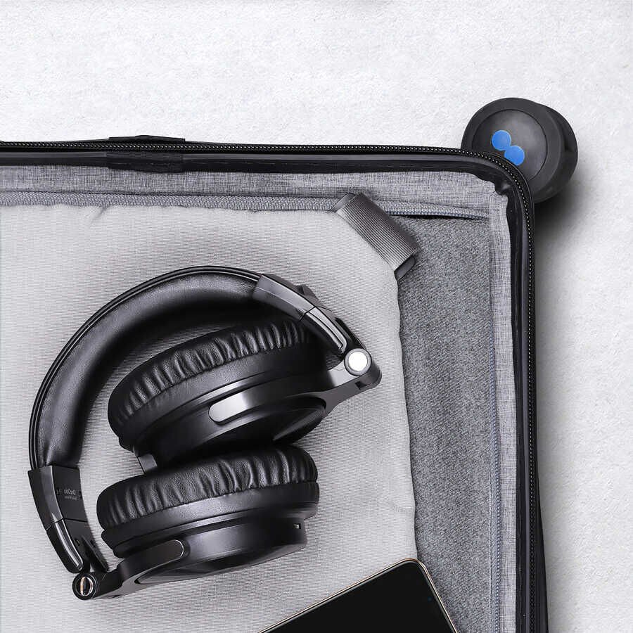 Hafif ve Portatif Kolayca Katlanıp Taşınabilir Dizayn (Oneodio Pro C Bluetooth Kulaklık) Siyah