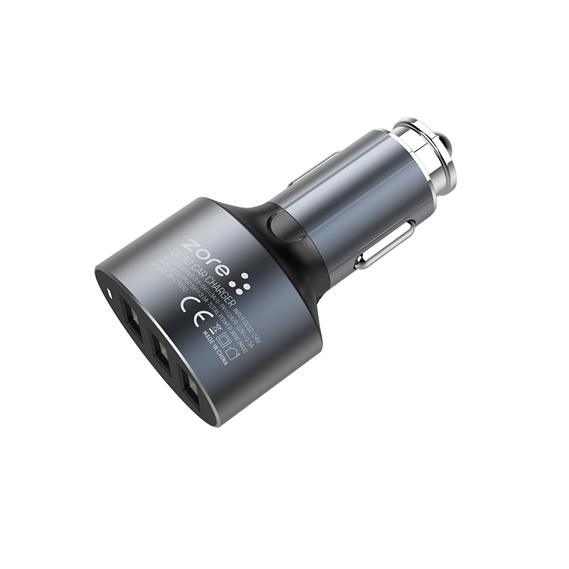 ZR-C703Q Micro 2 in 1 Araç Şarj Seti Siyah