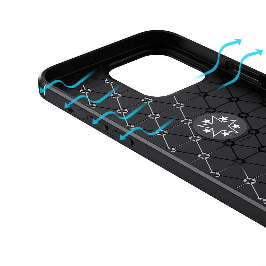 Apple iPhone 13 Pro Kılıf HEPTEKİLETİŞİM Ravel Silikon Kapak