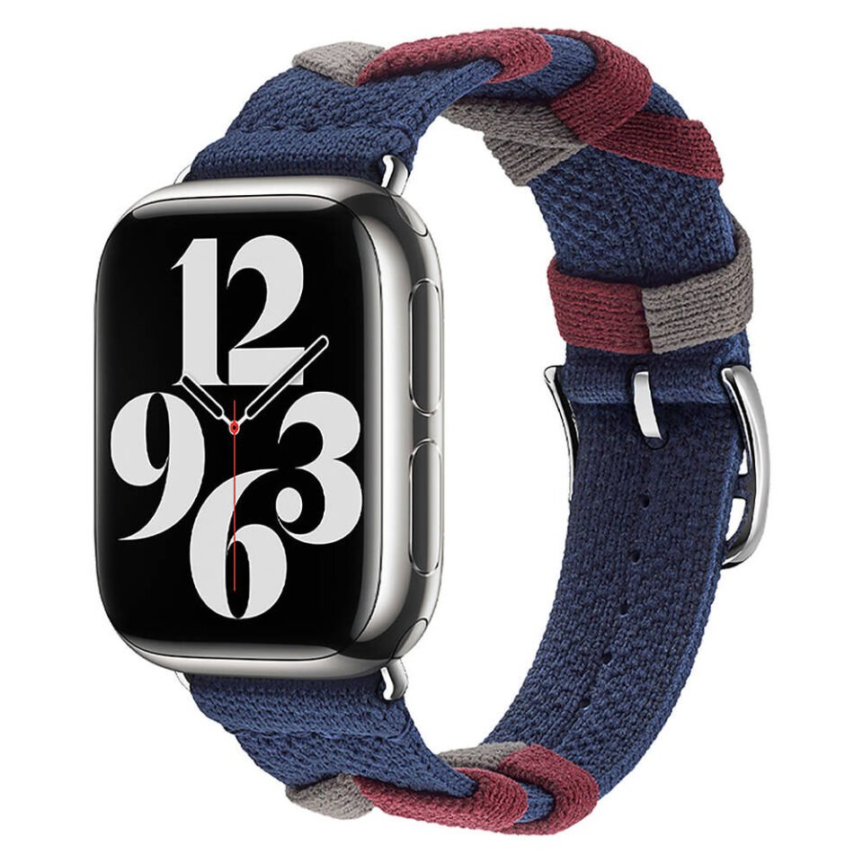 Apple Watch 38mm HEPTEKİLETİŞİM KRD-97 Sarmal Örgü Tasarımlı Kordon