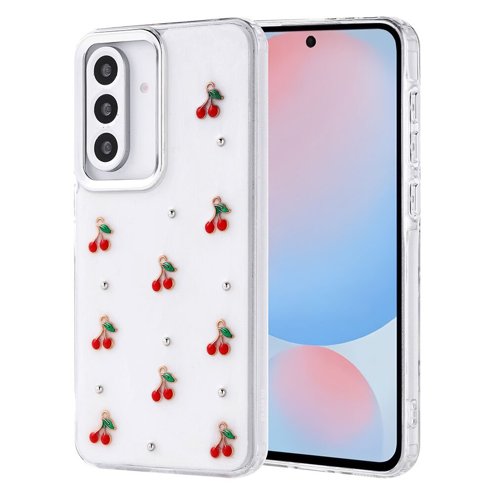Galaxy A56 Kılıf Airbag Tasarımlı Simli Şeffaf HEPTEKİLETİŞİM Kutup Kapak