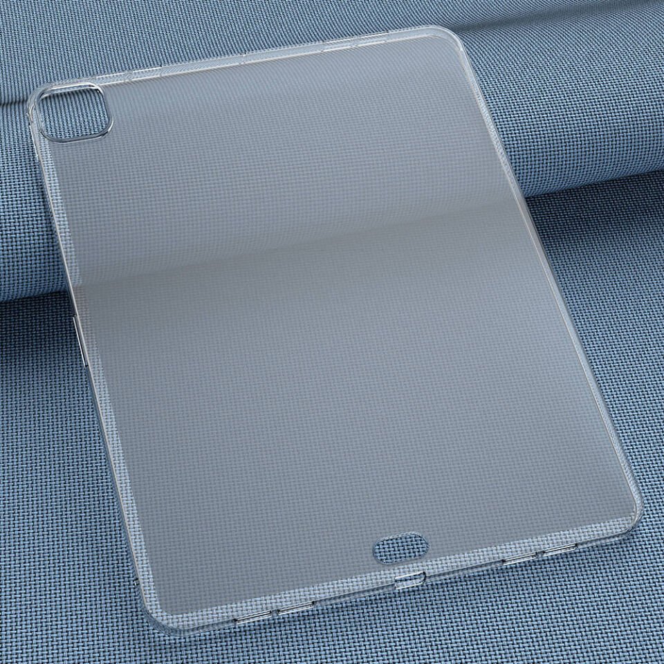 Apple iPad Pro 13 2024 Kılıf HEPTEKİLETİŞİM Tablet Süper Silikon Kapak