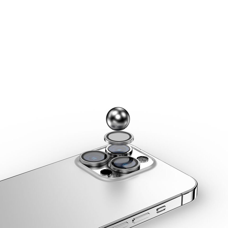 Apple iPhone 15 Pro HEPTEKİLETİŞİM CL-13 Kamera Lens Koruyucu