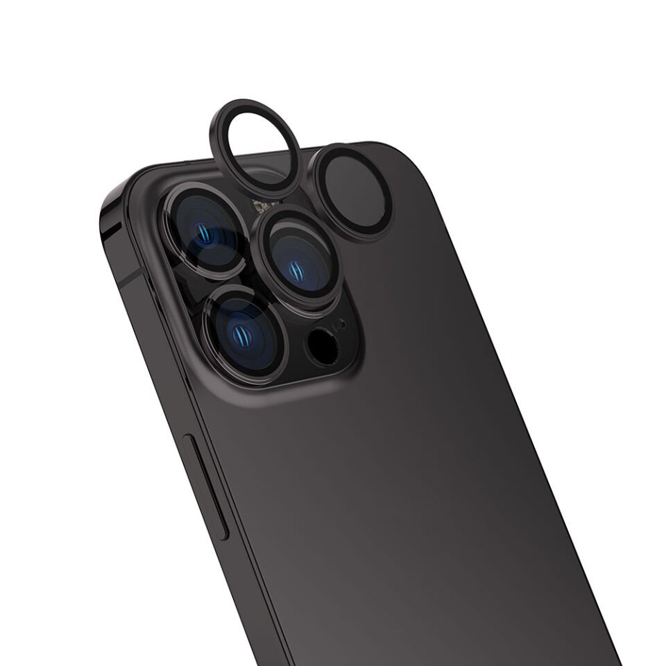 Apple iPhone 15 Pro HEPTEKİLETİŞİM CL-13 Kamera Lens Koruyucu